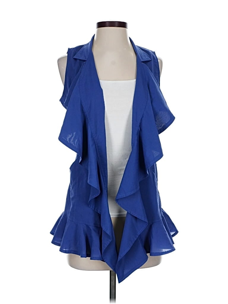 Pre-owned Ya Los Angeles Cardigan Sweater In Blue