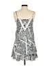 1.State 100% Polyester Animal Print Silver Casual Dress Size XS - photo 2