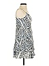 1.State 100% Polyester Animal Print Silver Casual Dress Size XS - photo 4