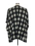 Audrey 3+1 Checkered-gingham Black Cardigan Size S - photo 2