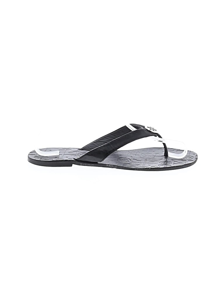 Pre-owned Tory Burch Sandals In Black