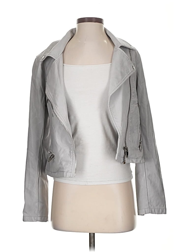 Pre-owned Blanknyc Blank Nyc Jacket In Gray