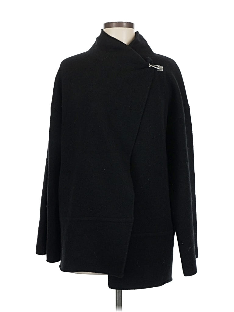 Pre-owned Allsaints Wool Pullover Sweater In Black