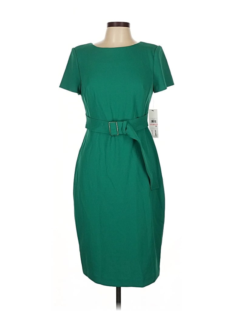 Calvin Klein Casual Dress In Green