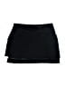 Athleta 100% Polyester Solid Black Casual Skirt Size S - photo 2
