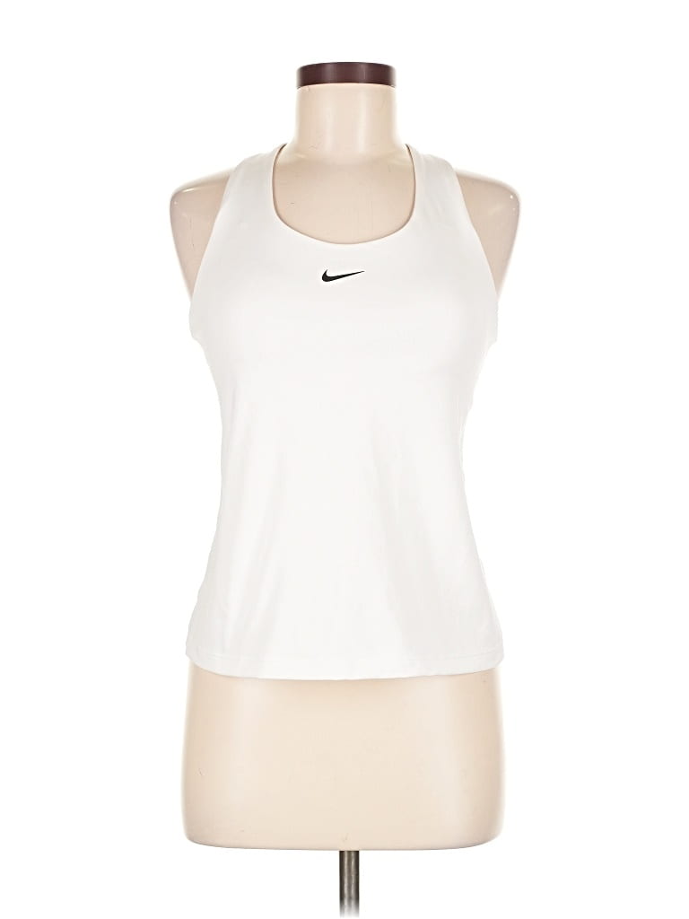 Pre-owned Nike Active Tank Top In White