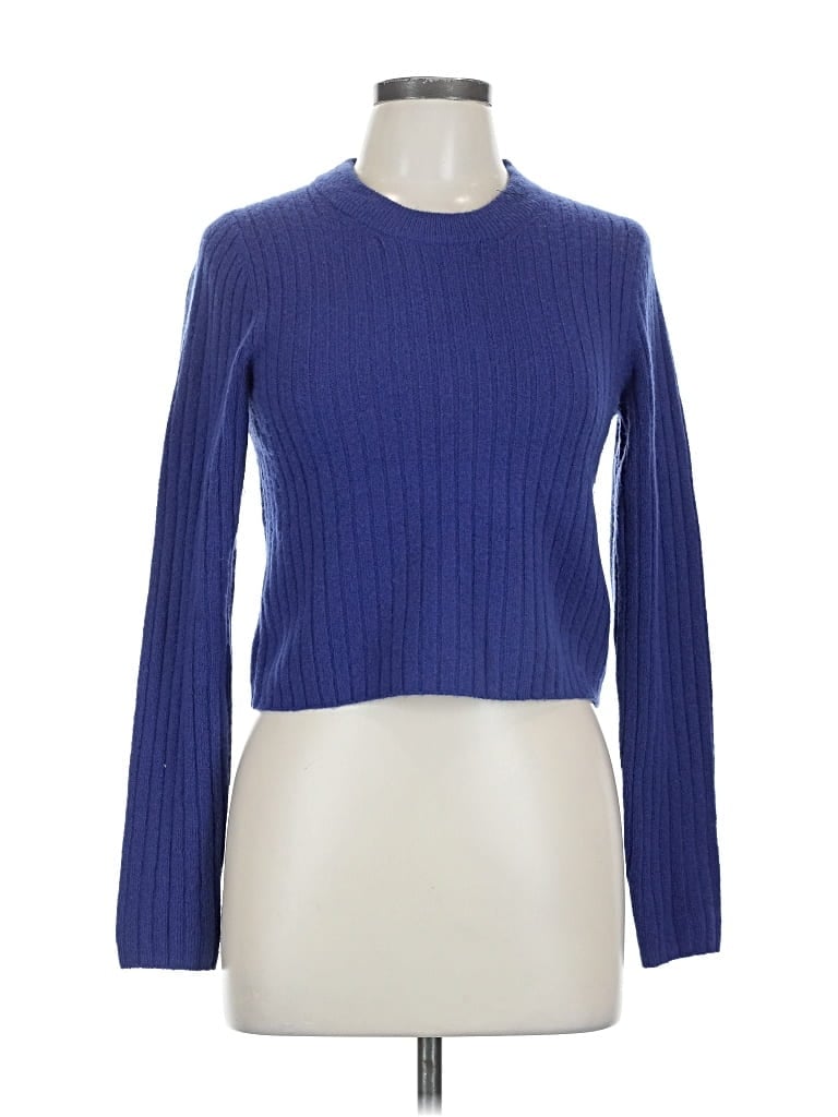 Pre-owned Madewell Pullover Sweater In Blue
