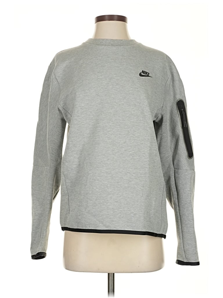 Pre-owned Nike Sweatshirt In Gray