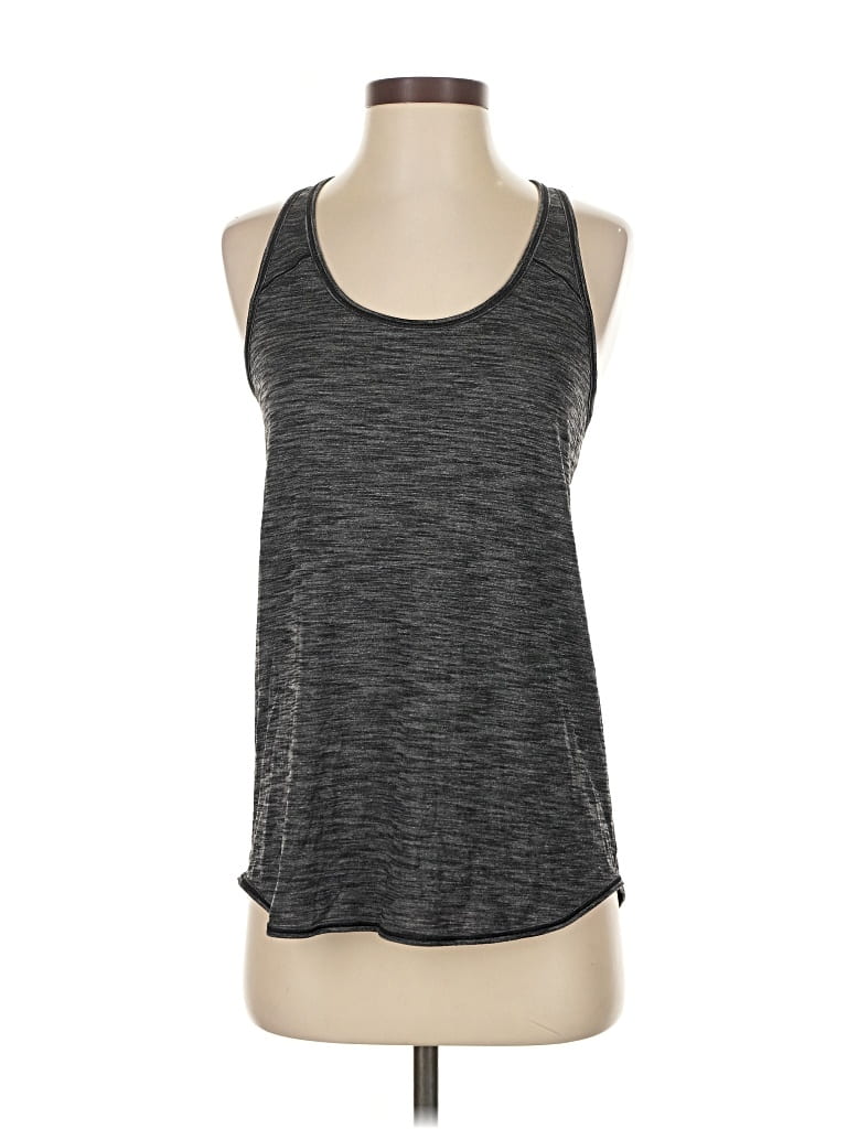 Pre-owned Lululemon Athletica Active Tank Top In Gray