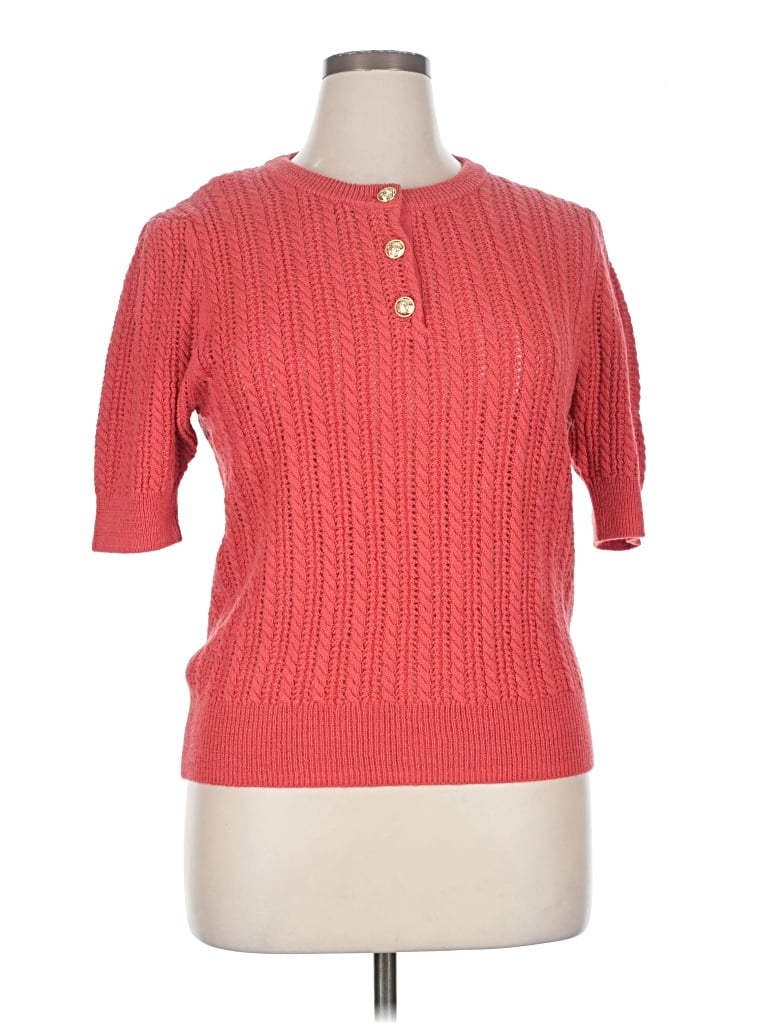 Derek Lam 10 Crosby Pullover Sweater In Red