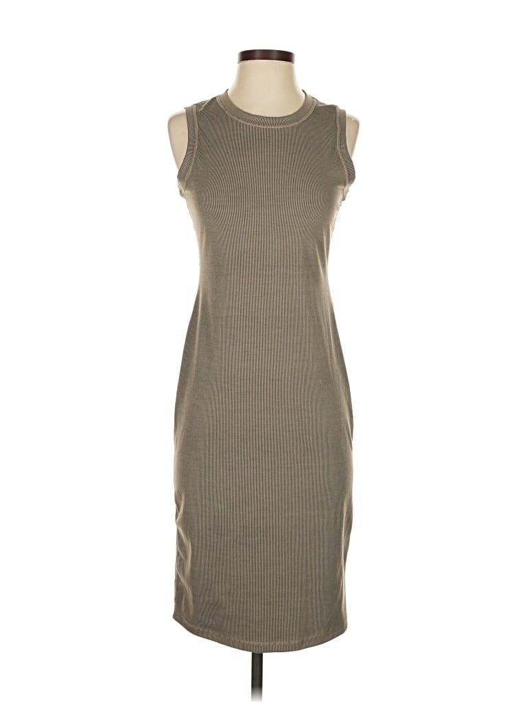 Pre-owned Prana Casual Dress In Gray