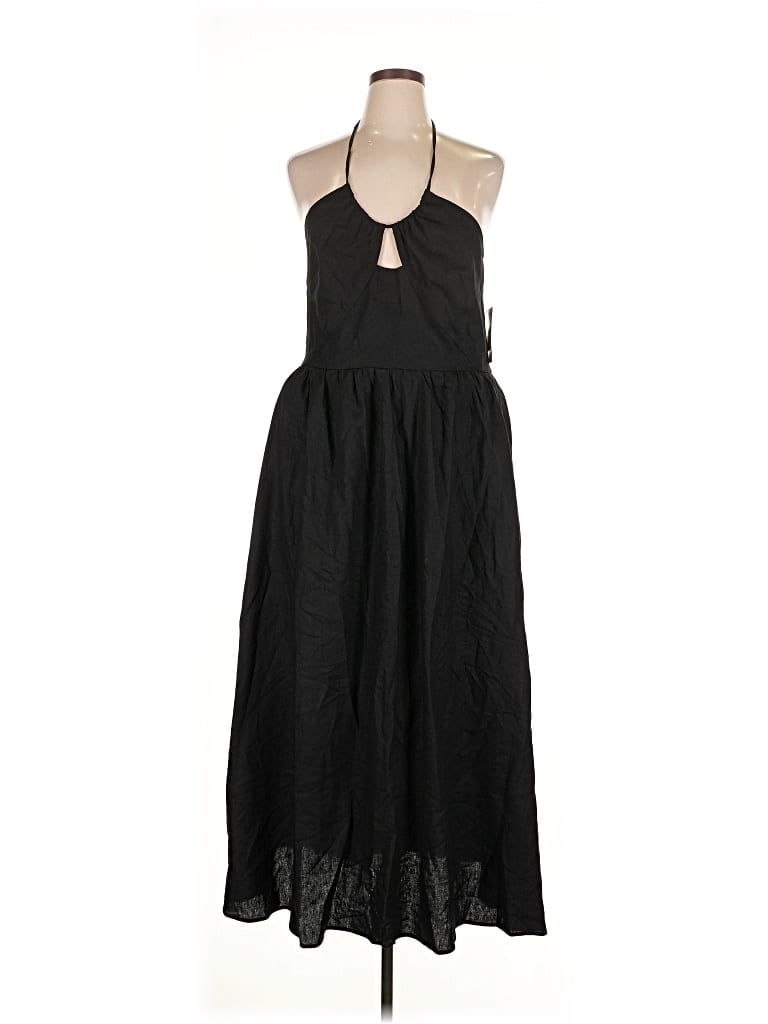 Pre-owned 1.state Casual Dress In Black