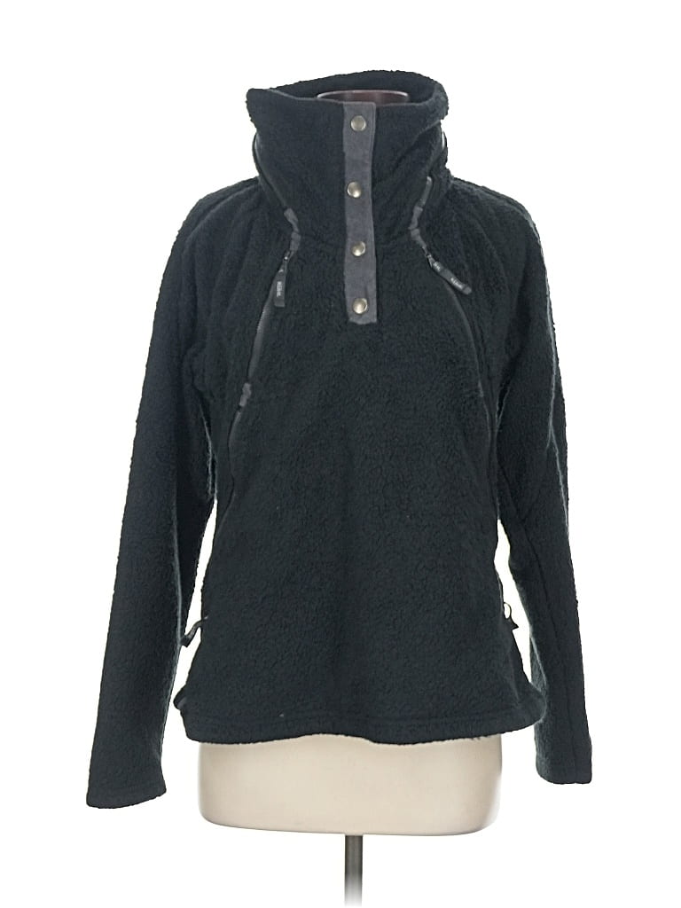 Pre-owned Kuhl Fleece Jacket In Black