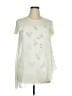 Rocha. John Rocha Ivory Short Sleeve Blouse Size 14 - photo 1