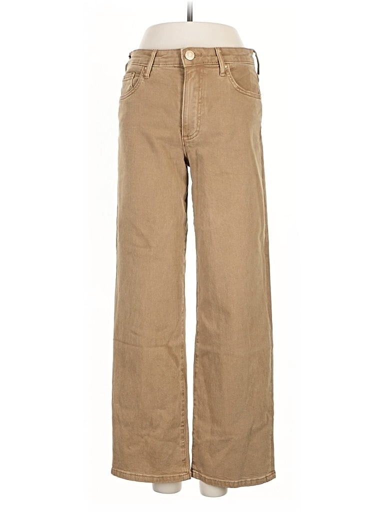Pre-owned Kut From The Kloth Khaki Pant In Brown