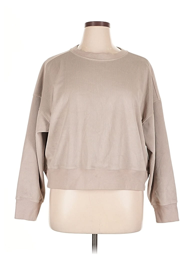 Pre-owned Ypb Sweatshirt In Brown