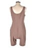 Isabel Solid Brown Romper Size L - photo 2