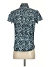 Walter Baker 100% Polyester Animal Print Teal Short Sleeve Top Size S - photo 2
