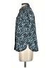 Walter Baker 100% Polyester Animal Print Teal Short Sleeve Top Size S - photo 5