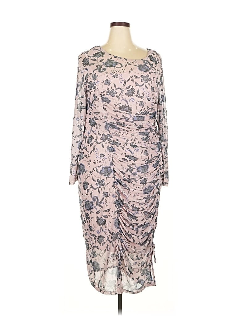 Pre-owned Eloquii Cocktail Dress In Pink