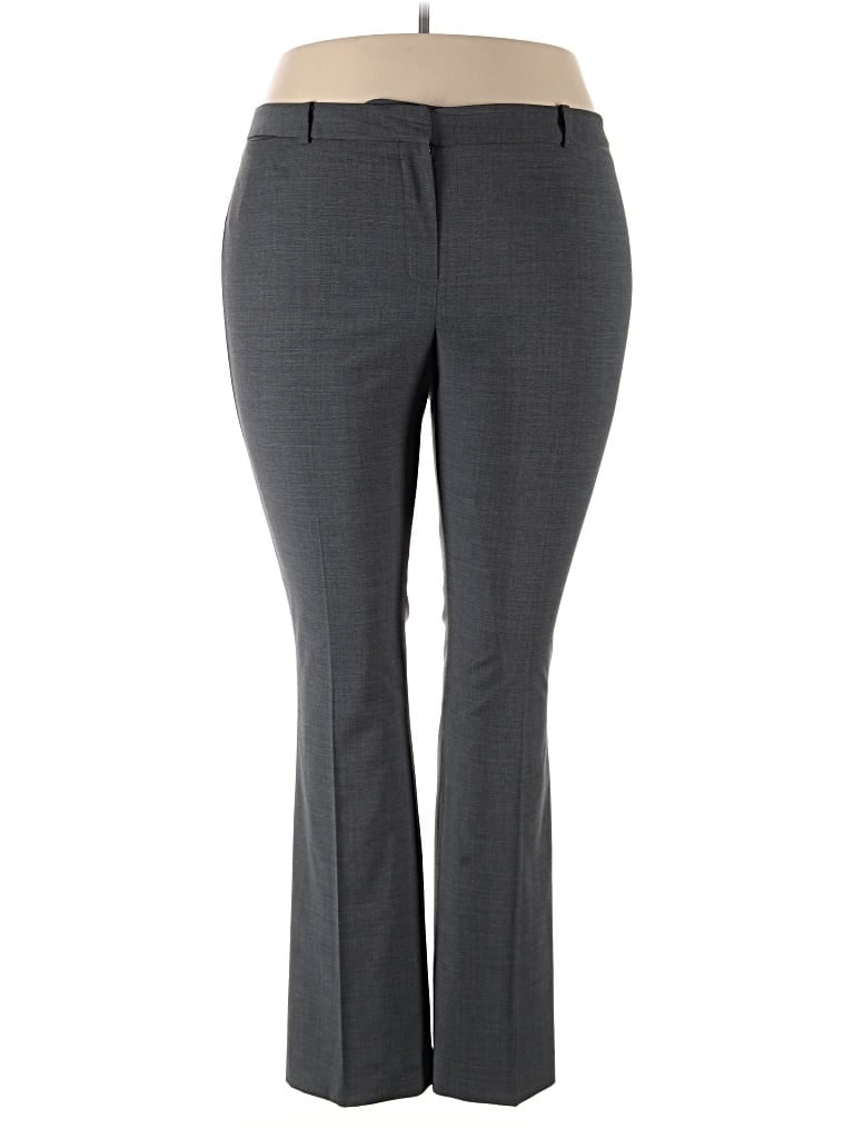 Pre-owned Talbots Wool Pants In Gray