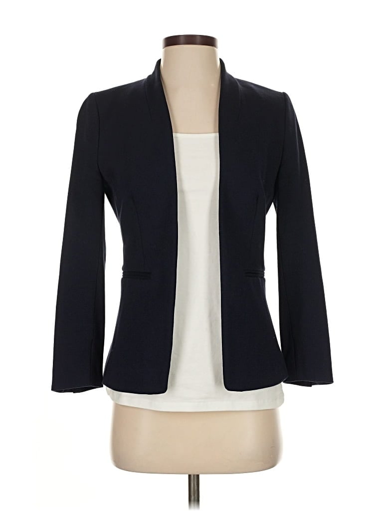 Pre-owned J.crew 365 Blazer Jacket In Blue