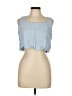 Anrabess Blue Sleeveless Blouse Size L - photo 1