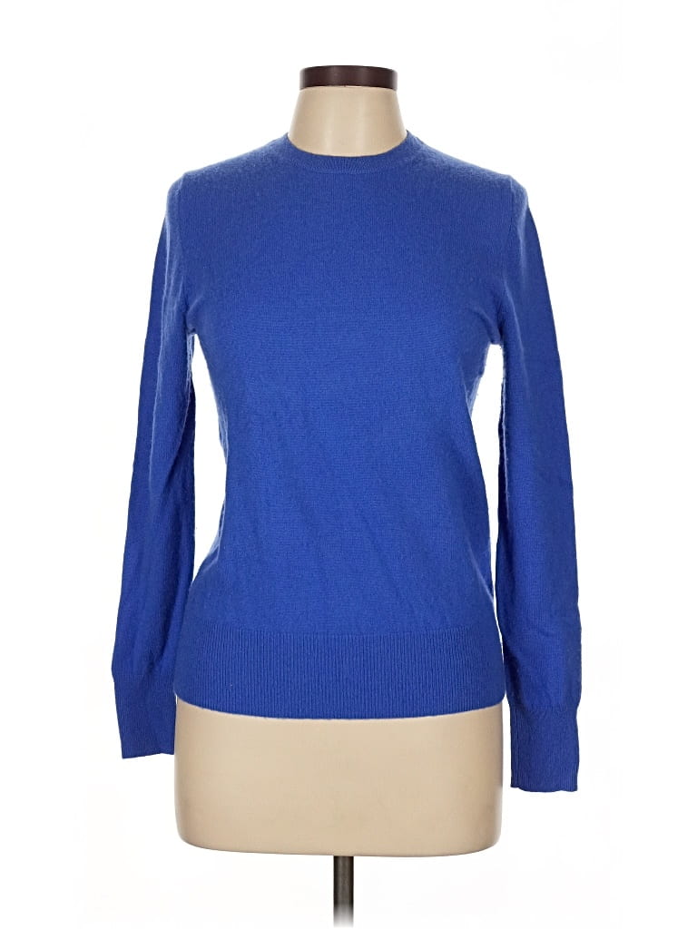 Pre-owned Autograph Cashmere Pullover Sweater In Blue