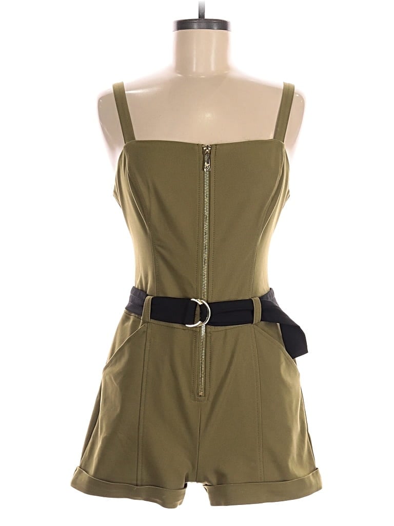 Pre-owned Guess Romper In Green