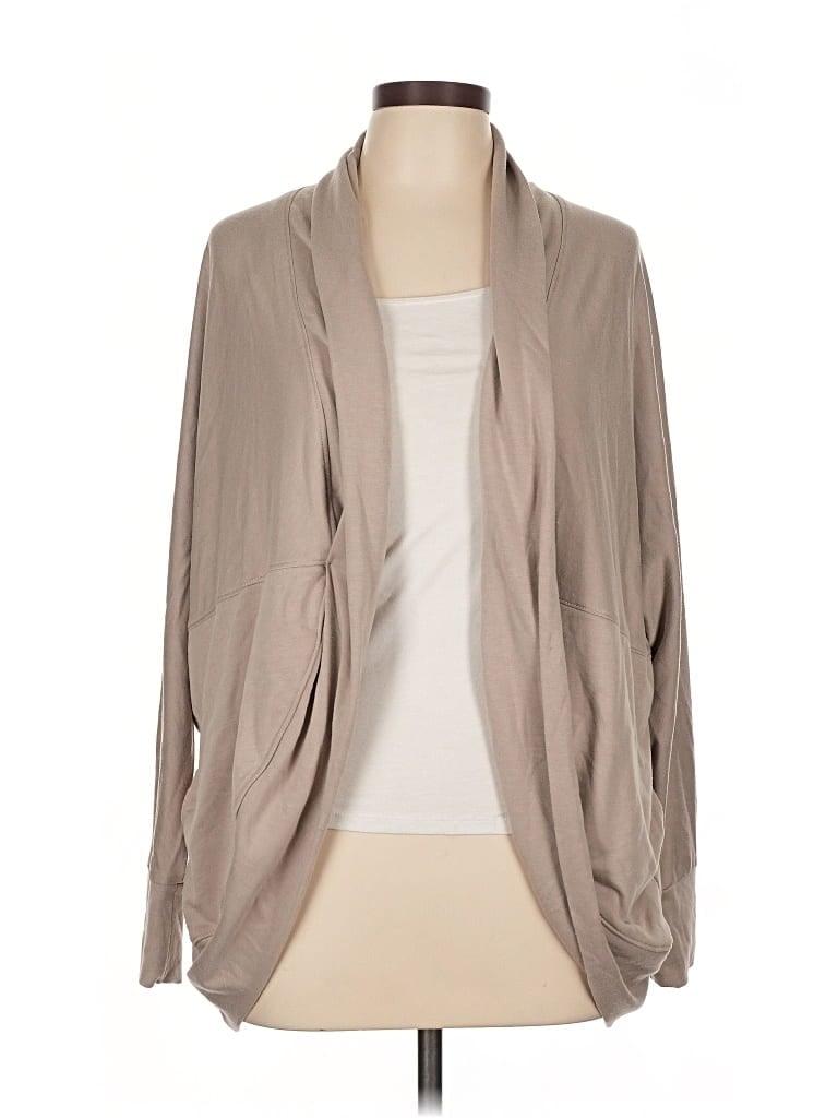 Pre-owned Jockey Cardigan Sweater In Brown