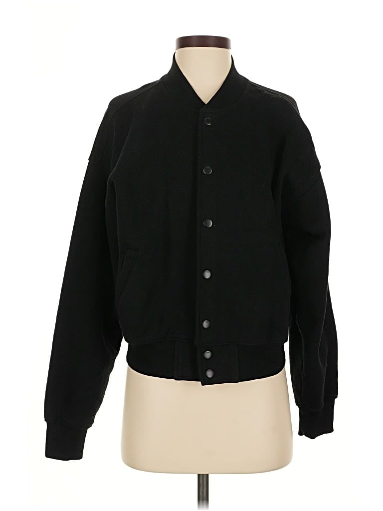 Pre-owned Tna Cardigan Sweater In Black