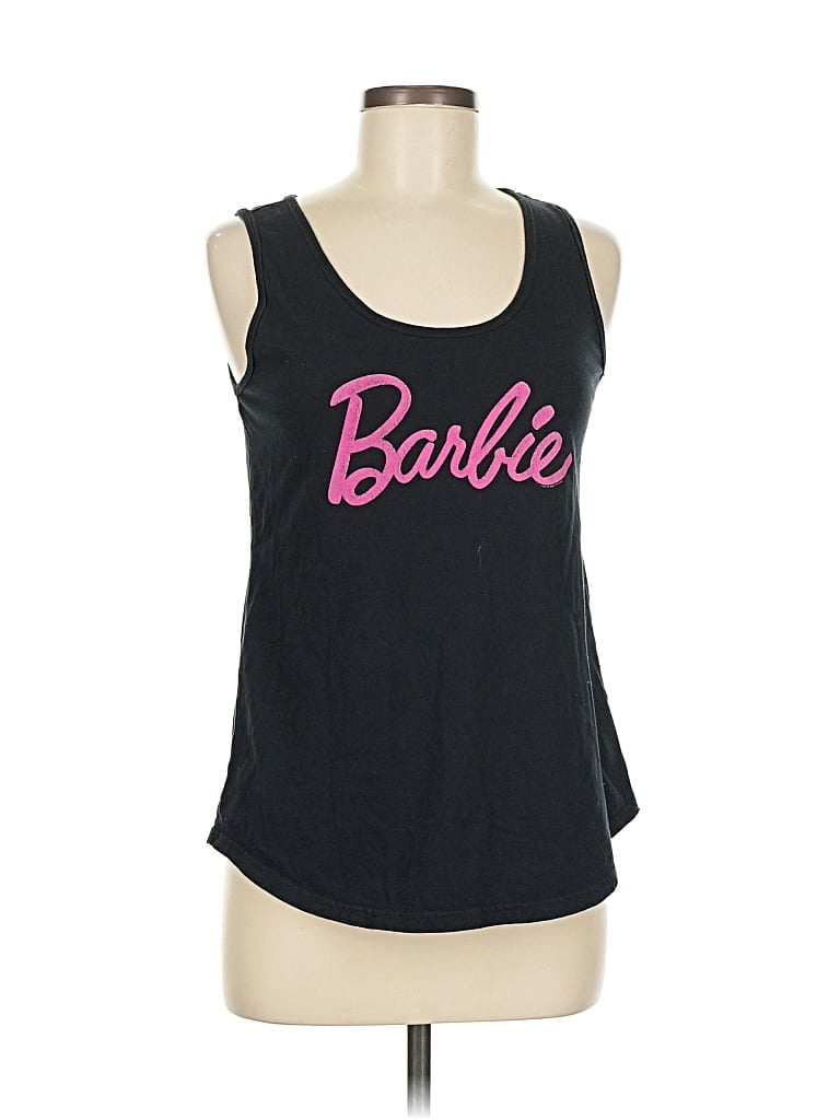 PORT & COMPANY Pre-owned Tank Top Black Halter Neckline Tops