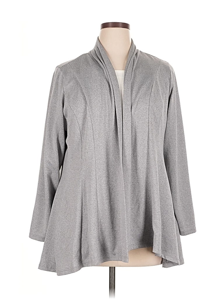 Pre-owned Simonton Says Cardigan Sweater In Gray