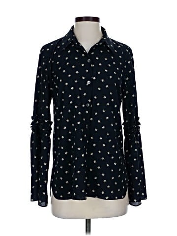 Waverly Grey Long Sleeve Blouse (view 1)