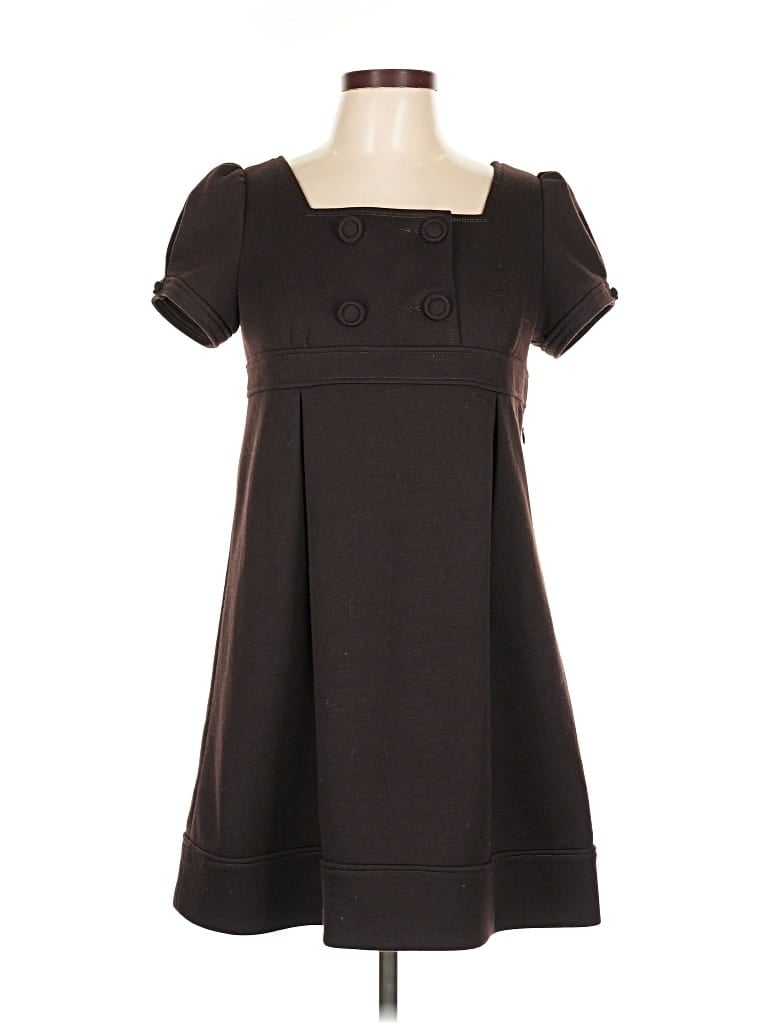 Pre-owned Assorted Brands Casual Dress In Brown