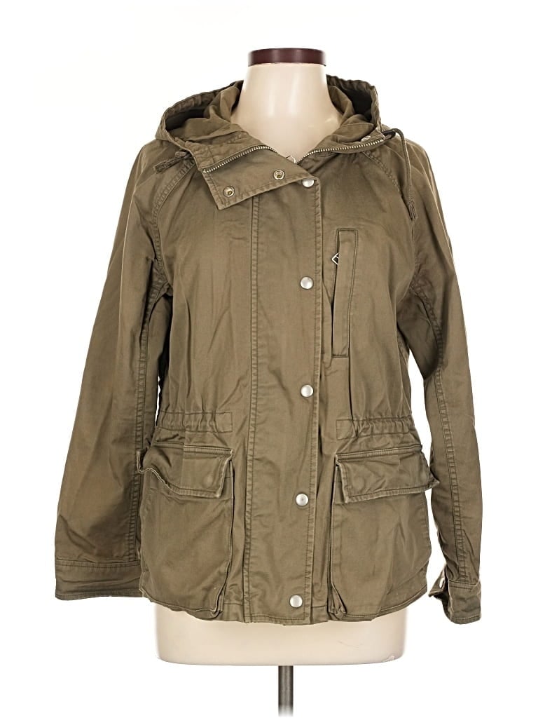Pre-owned Gap Raincoat In Green