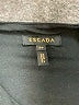 Escada Solid Black Cocktail Dress Size EU 38 / US 8 - photo 7