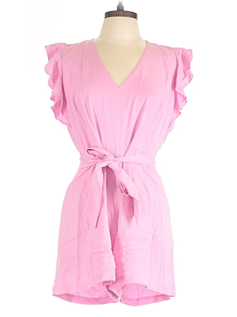 Pre-owned Gianni Bini Romper In Pink