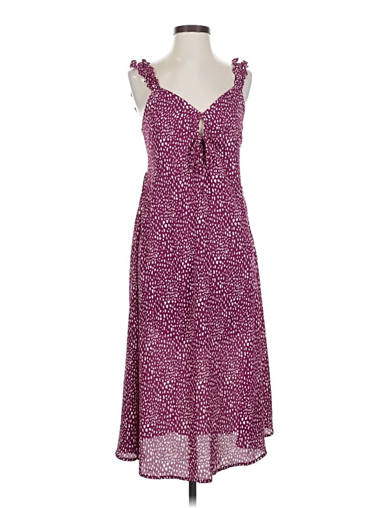 Pre-owned Sienna Sky Cocktail Dress In Purple