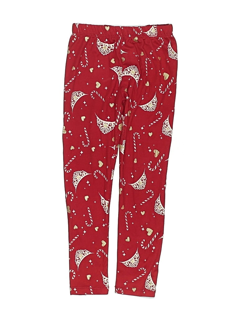 Pre-owned Btween Kids' Casual Pants In Red