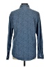 Assorted Brands Floral Blue Long Sleeve Button-Down Shirt Size Med Short - photo 2