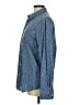 Assorted Brands Floral Blue Long Sleeve Button-Down Shirt Size Med Short - photo 5