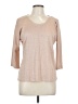 Max Mara Tan 3/4 Sleeve Top Size L (estimated) - photo 1
