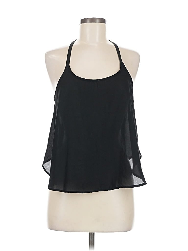 Pre-owned Soprano Sleeveless Blouse In Black