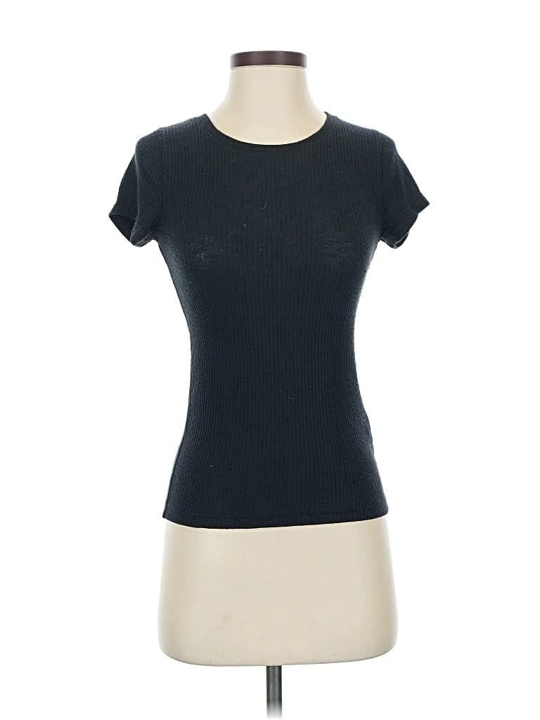 Pre-owned Abercrombie & Fitch Short Sleeve T-shirt In Black