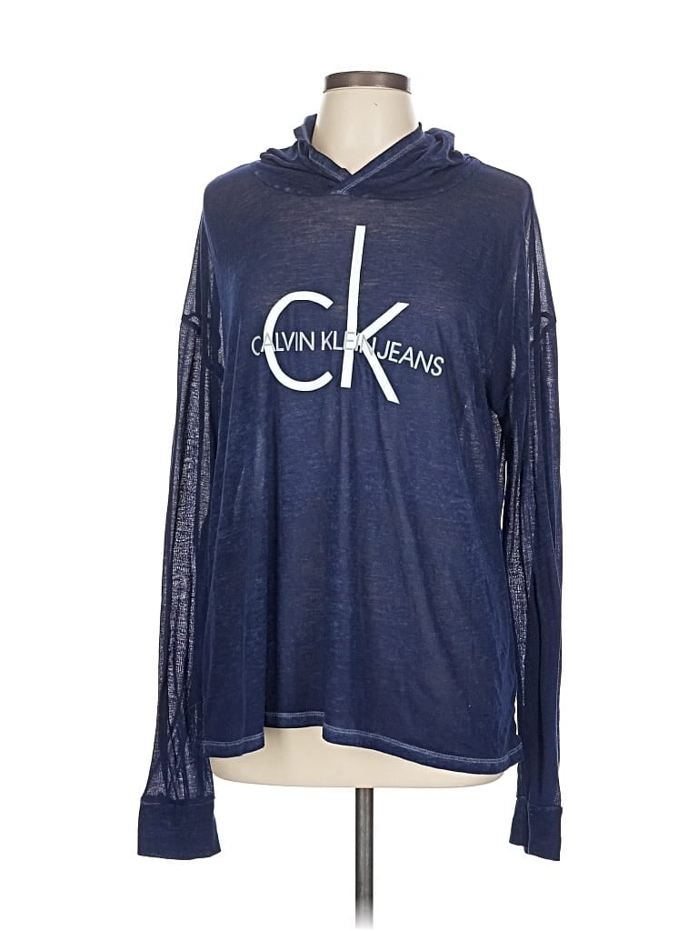CALVIN KLEIN JEANS EST.1978 Pre-owned Calvin Klein Jeans Long Sleeve T-shirt In Blue