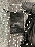 Norma Kamali Polka Dots Black Casual Dress Size S - photo 8