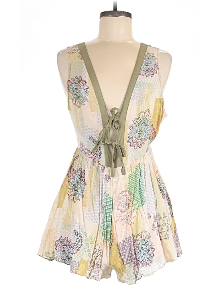 Pre-owned Blush Romper In Yellow