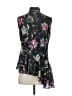 Jason Wu 100% Polyester Black Sleeveless Blouse Size 0 - photo 2