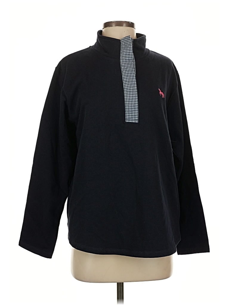 Viv & Lou Pullover Sweater In Black